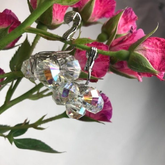 Vintage Laguna Aurora Gorgeous Clip On Earrings - Picture 5 of 11